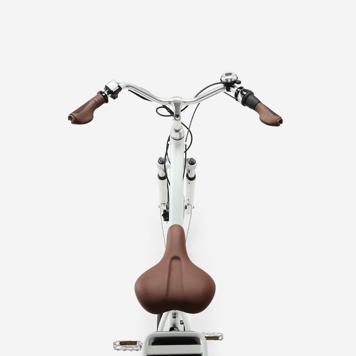 Bicicleta Elétrica de Cidade Elops 920 Connect LF Branco