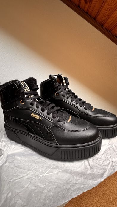 Кеди PUMA KARMEN II IDOL жіночі високі зимові кросівки