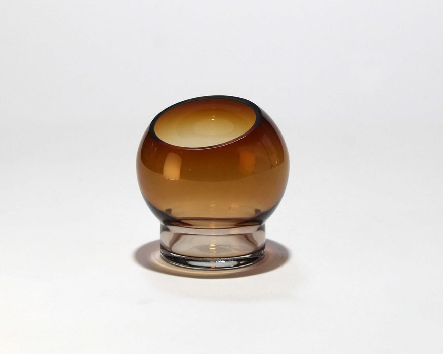 Pequena jarra em vidro | terracota | Peça Exclusiva!