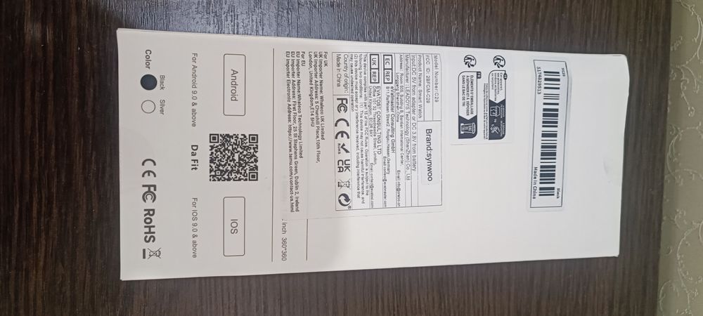 Smart watch Synwoo c29 смарт часы