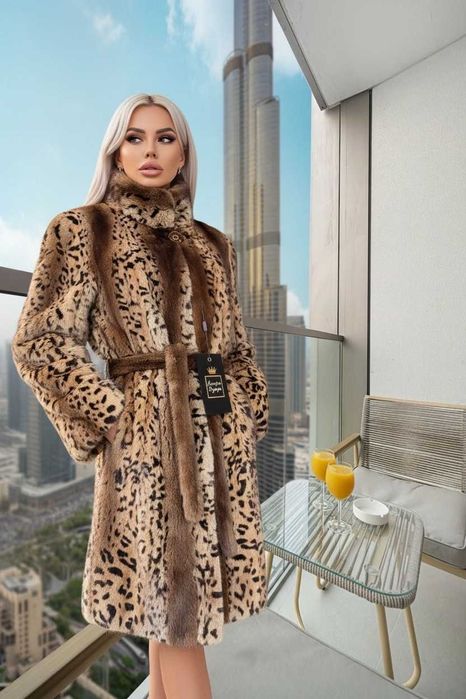 Шикарна норкова шуба , Брендова красуня EGO