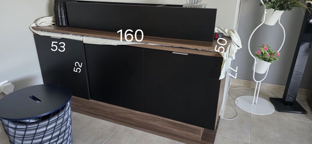 Móvel de sala, aparador e prateleira