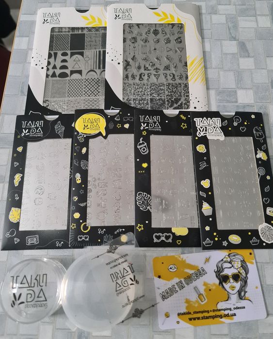 Пластини для стемпінгу