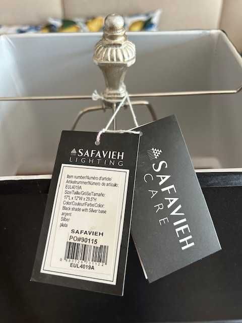 Zestaw dwóch lamp stołowych Safavieh