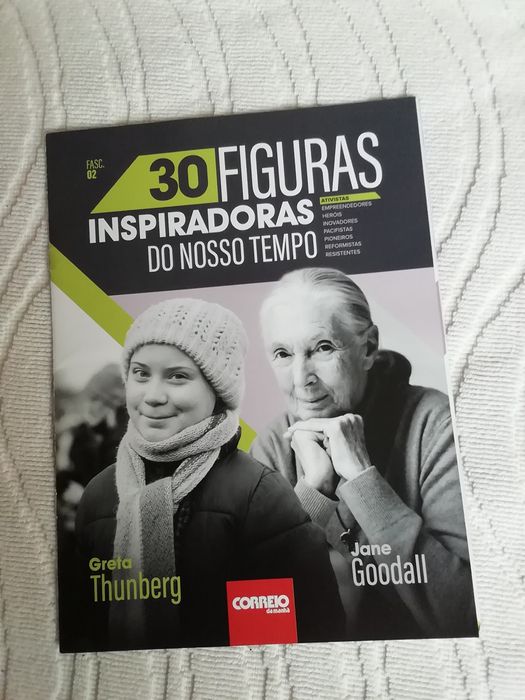 Fascículo n°2  de "30 figuras inspiradoras do nosso tempo", novo