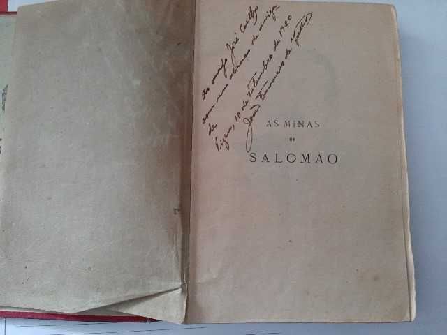 (Antiguidade) Livro "As Minas de Salomão" 4. edição