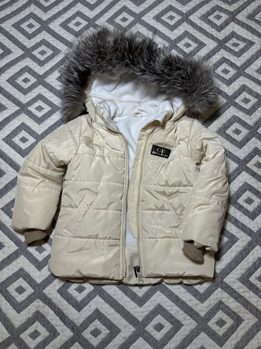 Зимова куртка хлопчік дівчінка 98-104