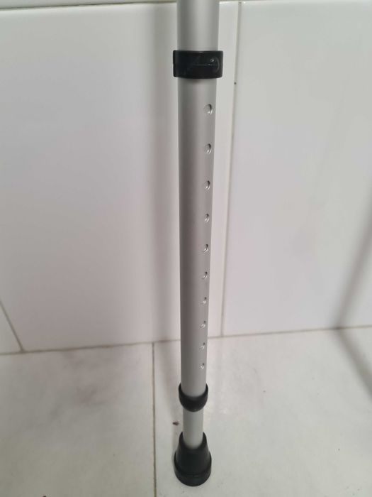 Par 2x Muletas Canadianas Novas em Alumínio