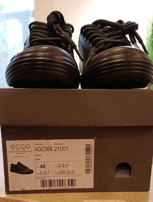 Ecco Soft 7M чоловічі напівчеревики р.40  GORE-TEX