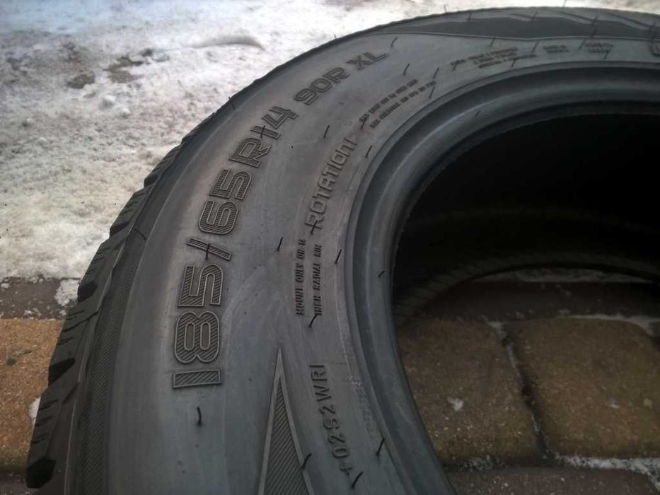 NOWA Opona 185/65 R14 90R XL NOKIAN Hakkapelitta H2 M+S Extra 2014~9mm