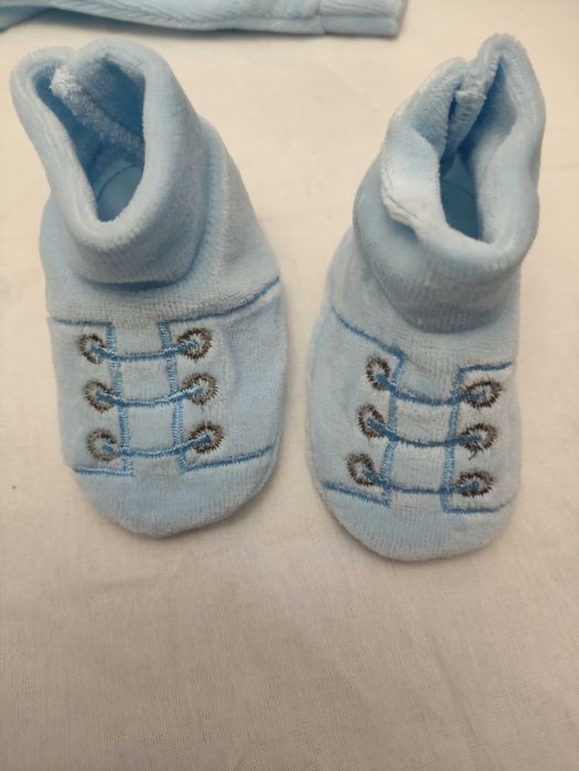Conjunto bebé azul ANITA 6 meses - Novo