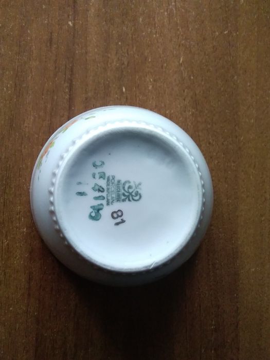 Filiżanki z porcelany Wloclawek