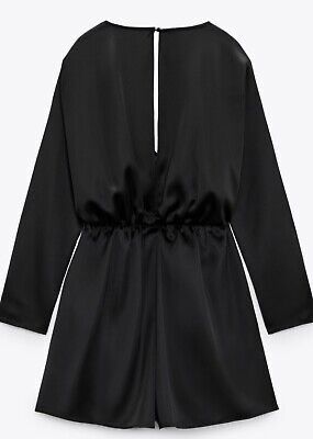 Комбінезон ромпер атласний Zara