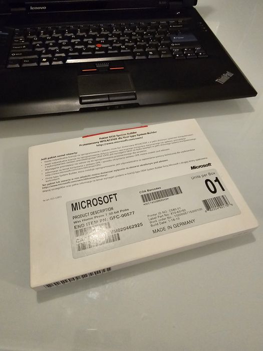 Lenovo ThinkPad SL500 + torba gratis