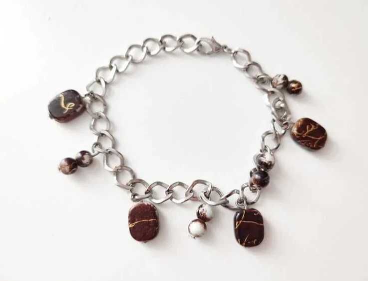 Bransoletka z kamyczkami