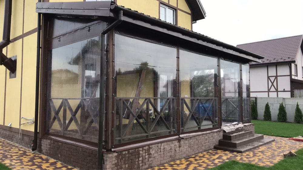 Гибкие мягкие Окна на беседку , мягкие окна, альтанка