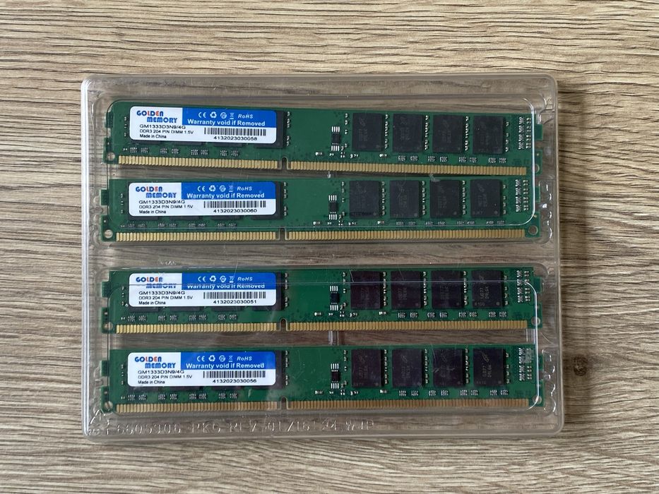 Оперативна пам'ять для ПК та Ноутбука DDR2/DDR3 1-4GB