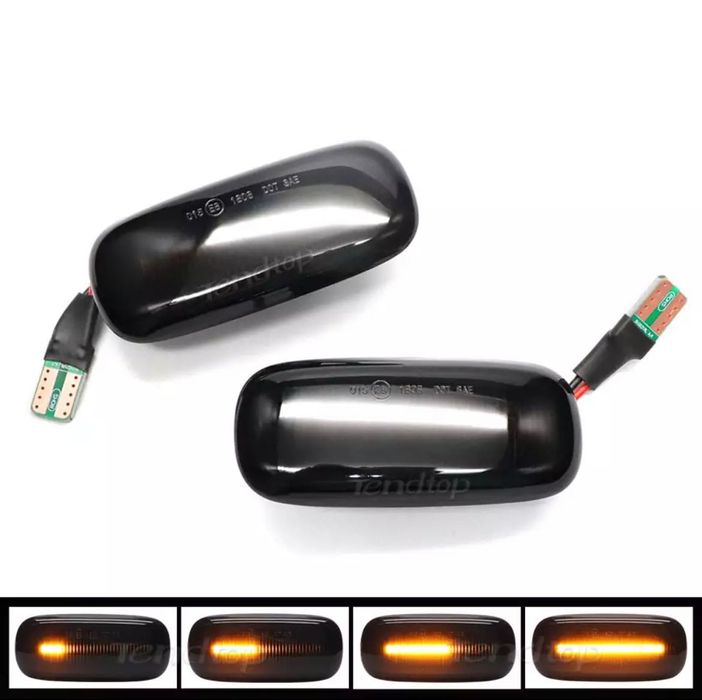 Piscas laterais led dinâmicos Golf 4 /Ibiza 6l /Audi A3 8L /BMW (NOVO)