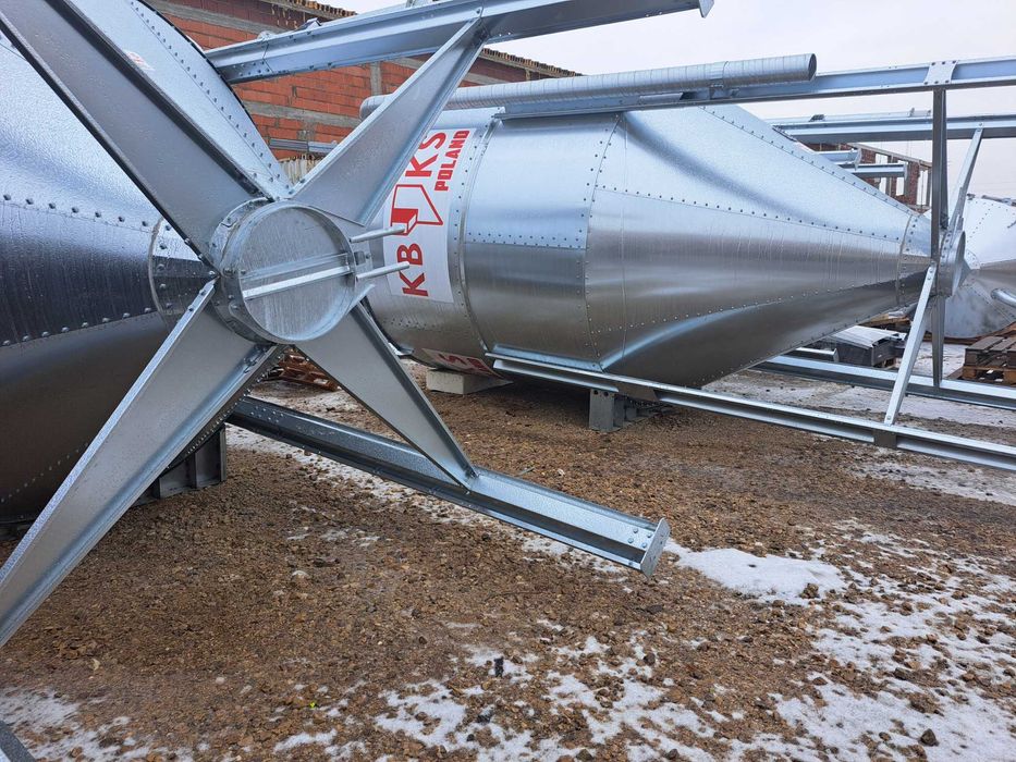 Silos lejowy paszowy kslp230/5 18ton Kbks Poland