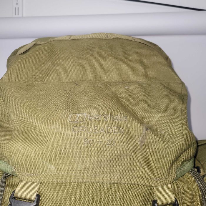 Plecak BERGHAUS CRUSADER 90+20 = 110 Litrów Wojskowy Oryginał OLIVE