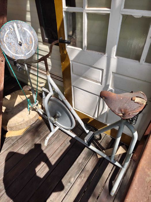 stary rower treningowy,