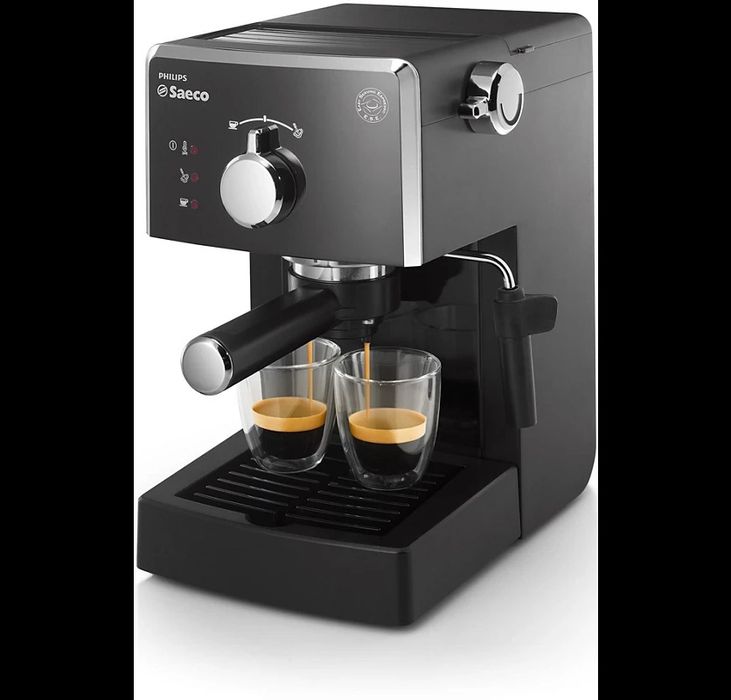 ‼️без ріжка на запчастини‼️Кавоварка ріжкова Philips Saeco poemia