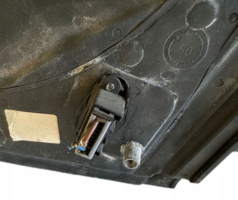 Lusterko Opel Astra H Prawe Elektryczne 5 Pin Czerwone