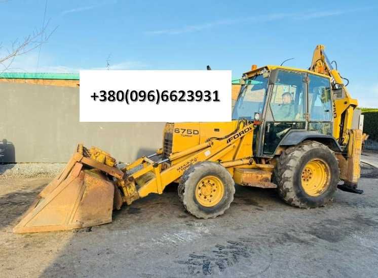 Екскаватор - навантажувач NEW HOLLAND (JCB 3CX)