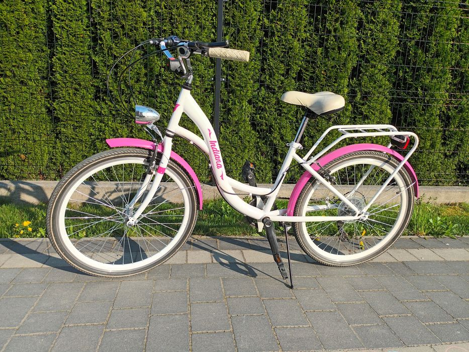 Rower miejski dla dziewczynki