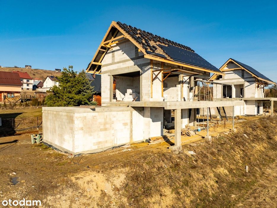 Dom z widokiem na jezioro i Tatry