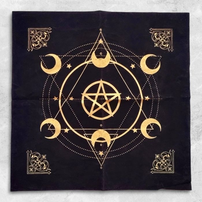 Tarot Velvet Cloth "Pentagram"