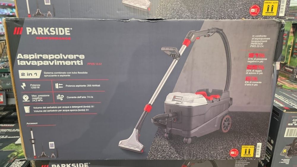 ПРОФЕС миючий пилосос GERMAN Parkside PPWS 10/пылесос моющий/будівельн
