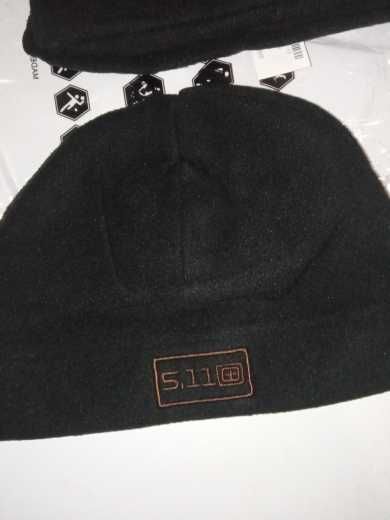Gorro e Gola Polar Preto - Novo - 2 em 1
