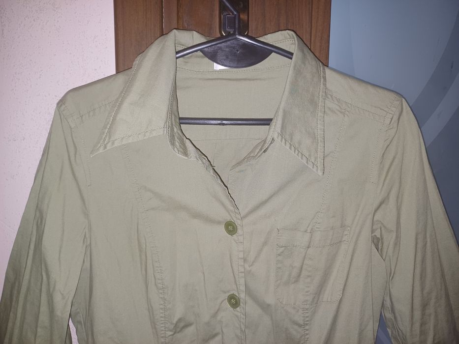 Sukienka koszulowa khaki Tesini 40 (L)
