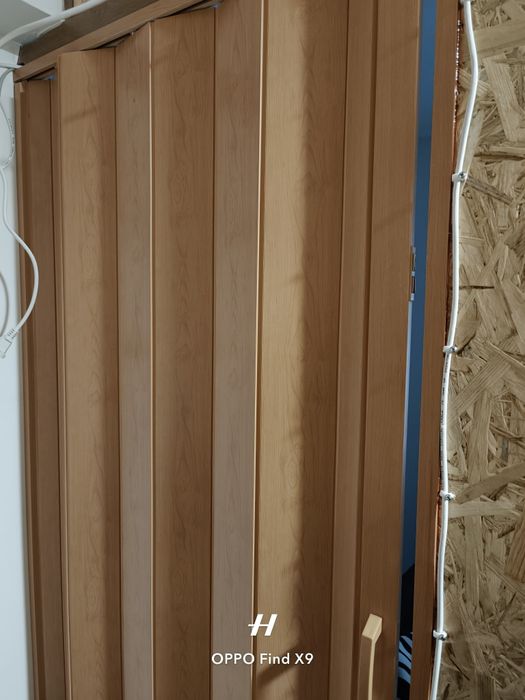 Porta de correr cor madeira