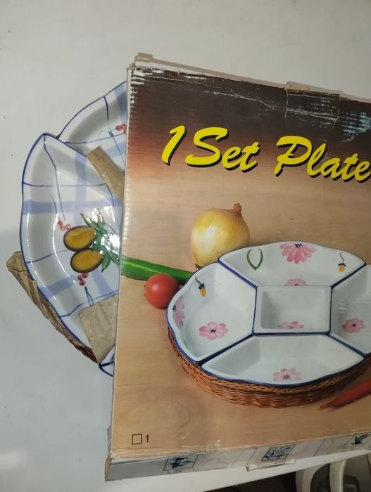 Тарелка  конфетница ваза