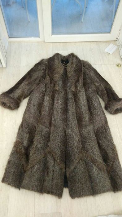 Натуральная шуба из нутрии