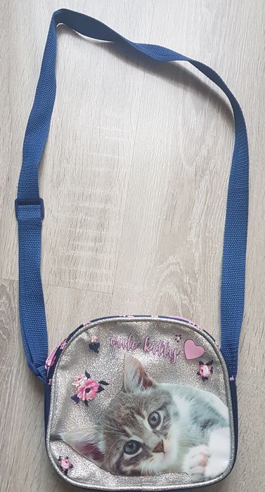 Dziewczęca torebka z kotem