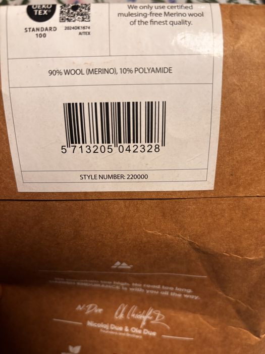 Danish Endurance Bielizna merino Extrem rozm. XXL