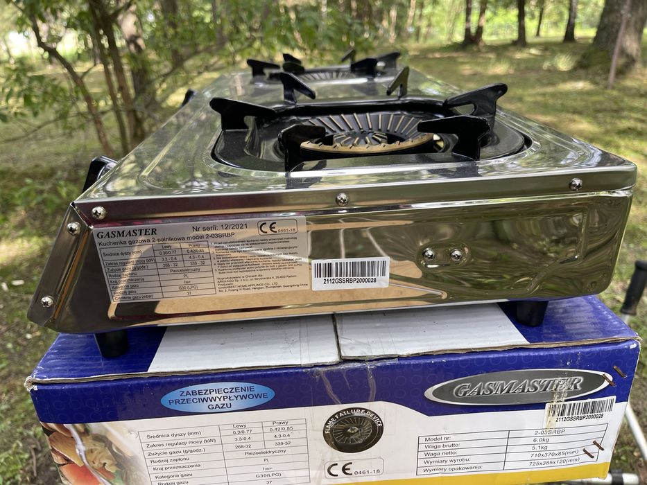 Kuchenka Gasmaster 2-03SRBP