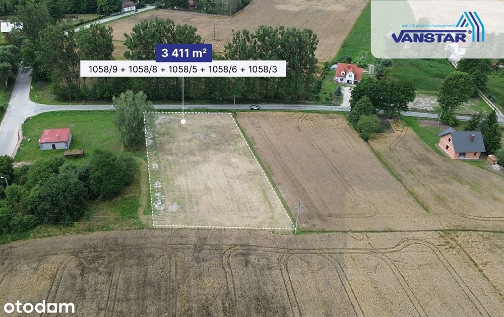 Na sprzedaż atrakcyjna działka pod budowę domu