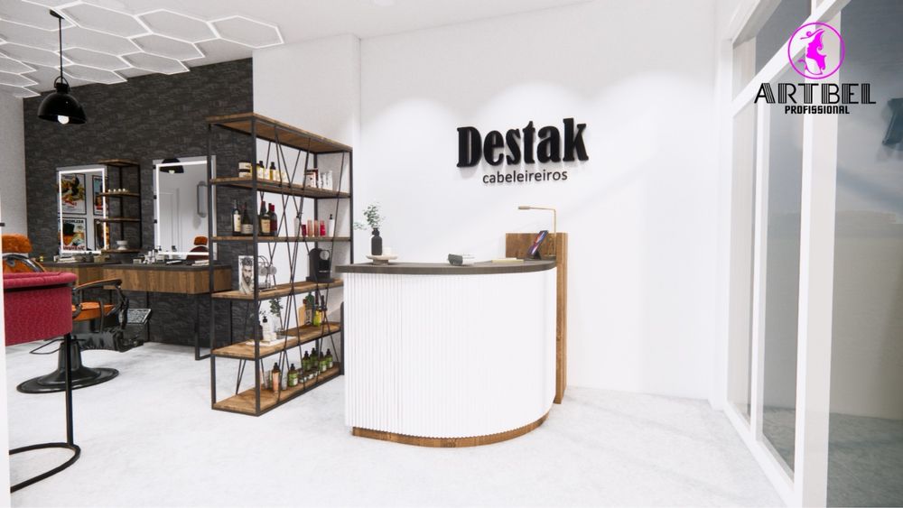 Mobiliario barbearia