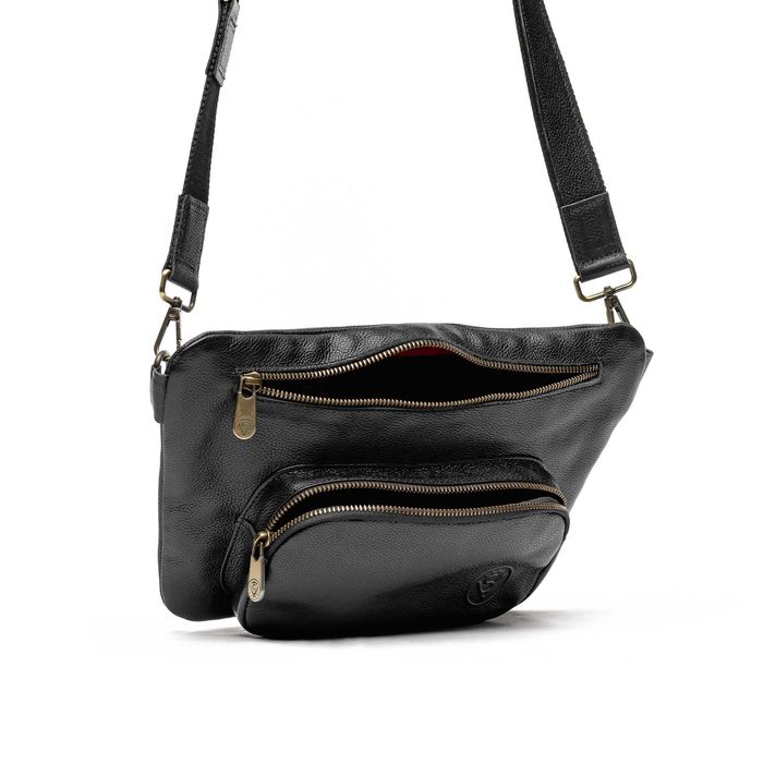 Бананка шкіряна / Поясная сумка из натуральной кожи VS016