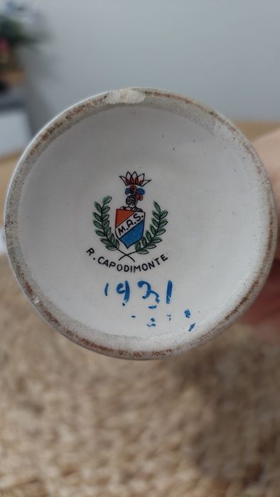 Вазочка, молочник,ручний розпис, вінтаж, Франція, Італія,подарунок