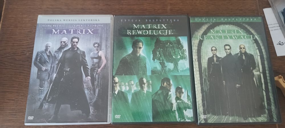 Matrix trylogia 5 DVD