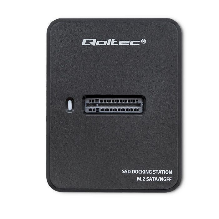 Stacja dokująca dysków Qoltec SSD M.2 SATA NGFF USB 3.1