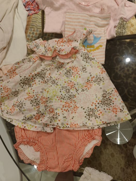 Lote de roupa menina bebé 1 - 6 meses