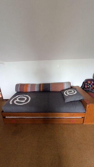 Sofá com cama dupla