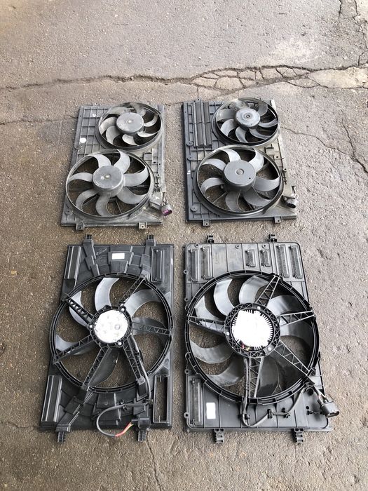 Дифузор вентиляторы радиаторов Octavia a5 a7 passat b7 USA jetta golf