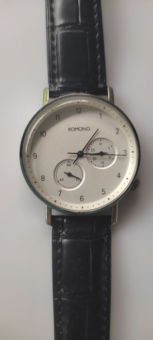 Чоловічий наручний годинник Komono Walther Nero